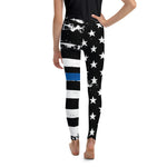 TBL Distressed Stars and Stripes Youth Leggings