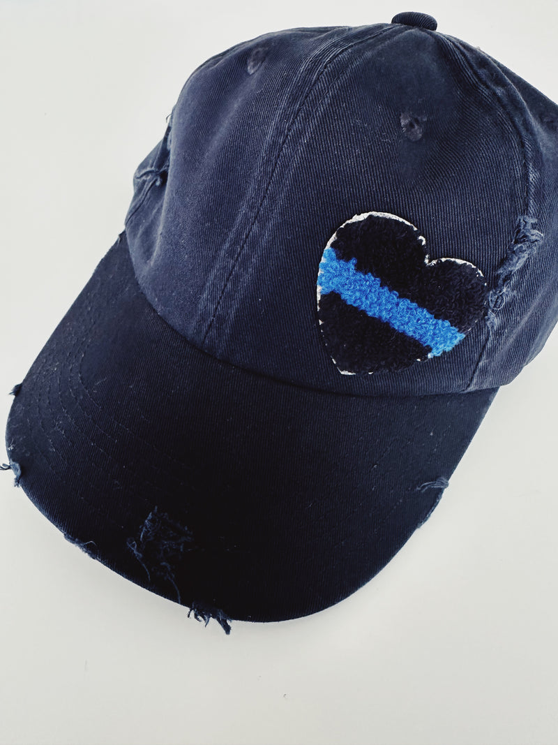 Distressed TBL Chenielle Patch Cap  // FINAL SALE