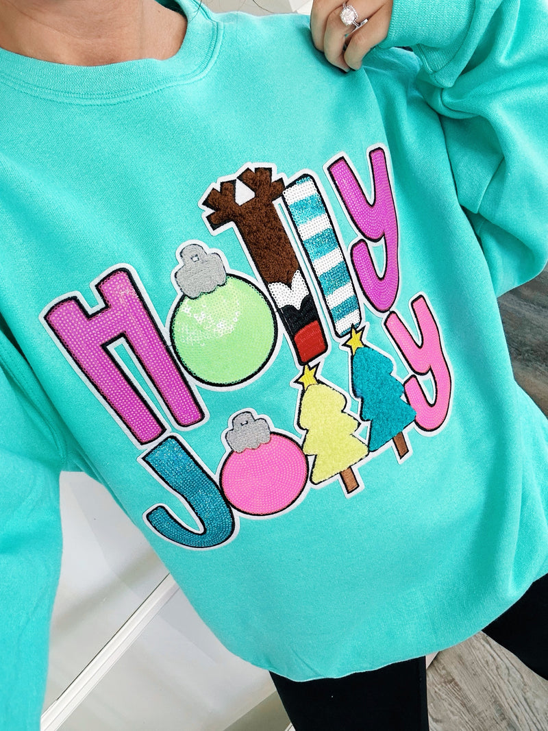 Holly Jolly Christmas © Unisex Crewneck Sweatshirt // FLASH SALE