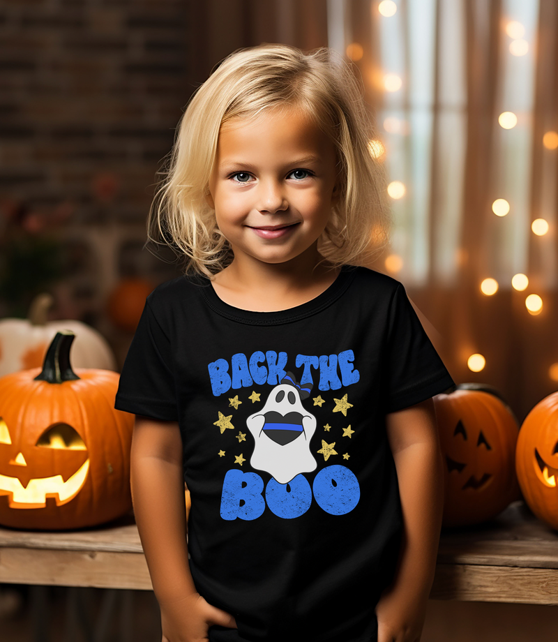 Back The Boo Girly Ghost © Youth Tee