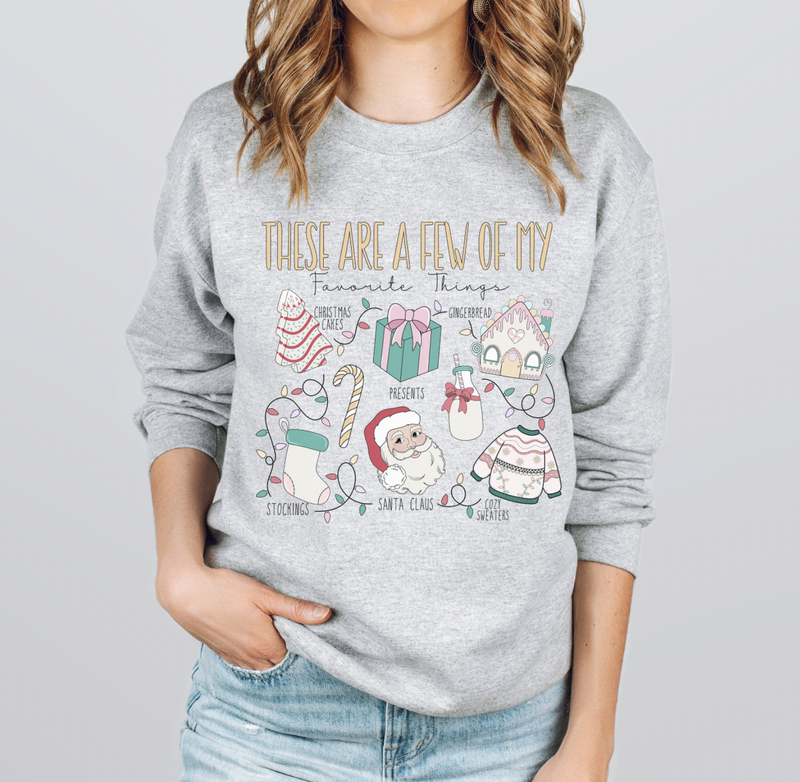 These Are A Few Of My Favorite Things (Christmas) © Unisex Crewneck Sweatshirt