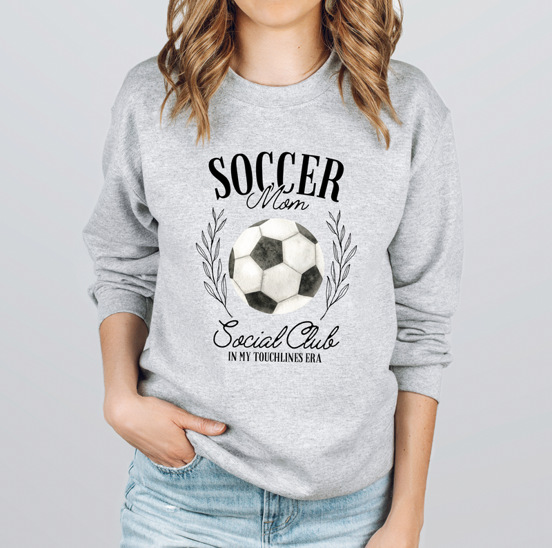 Soccer Mom Social Club © Unisex Crewneck Sweatshirt