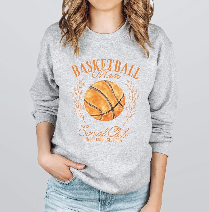 Basketball Mom Social Club © Unisex Crewneck Sweatshirt