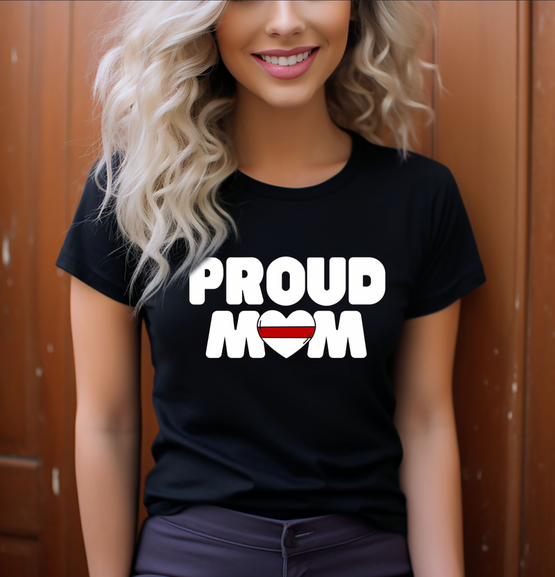 Proud Mom TRL Heart © Unisex Top