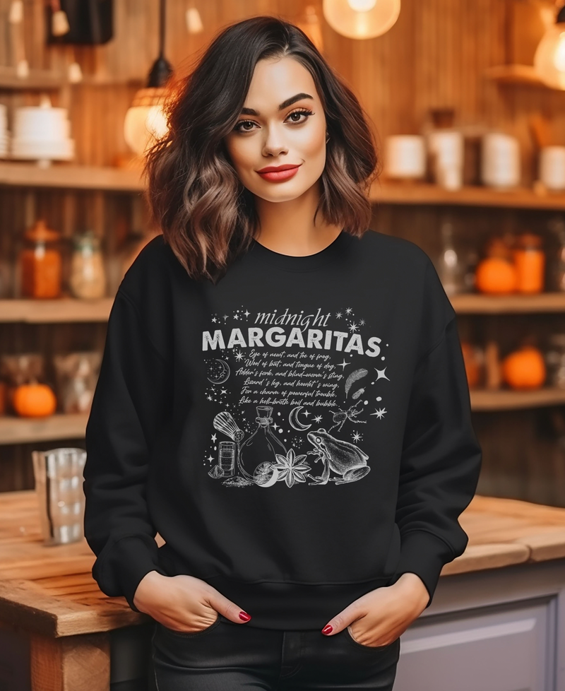 Midnight Margaritas Practical Magic © Unisex Crewneck Sweatshirt