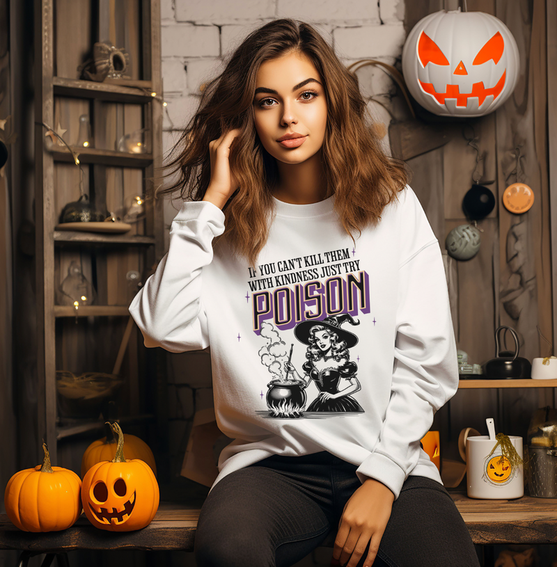 Just Try Poison © Unisex Crewneck Sweatshirt