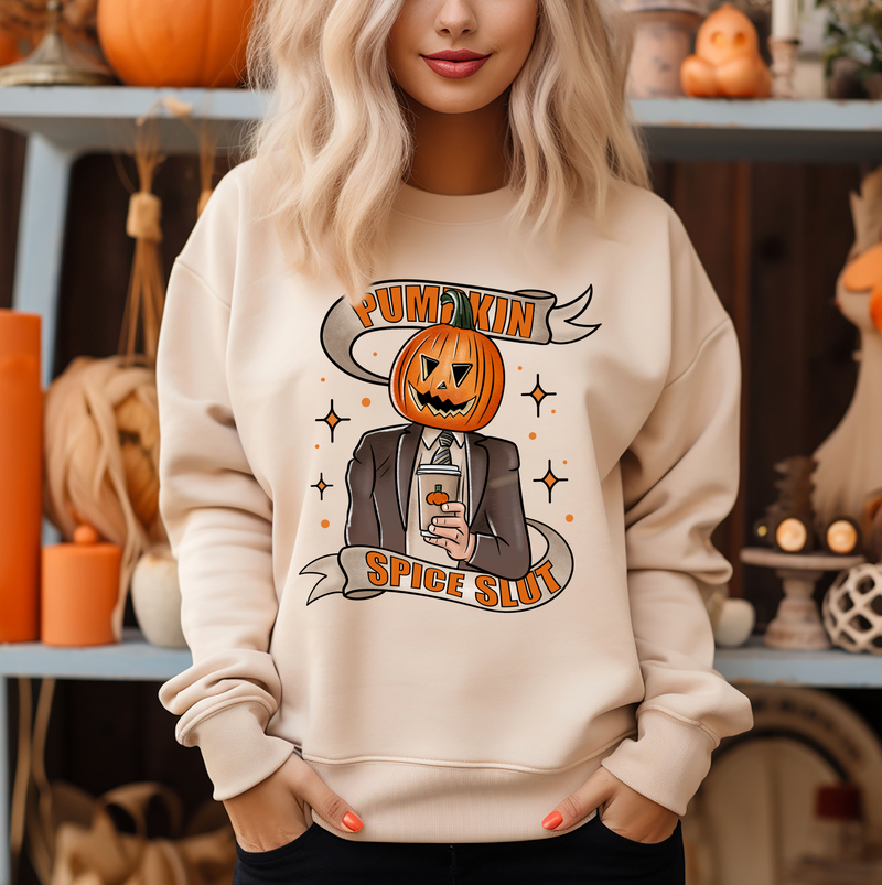 Pumpkin Spice Slut © Unisex Crewneck Sweatshirt