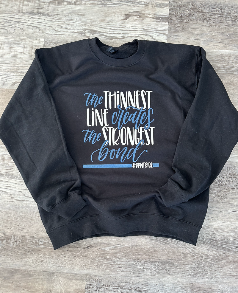 *RETIRING* Thinnest Line Strongest Bond © Unisex Crewneck Sweatshirt // FINAL SALE