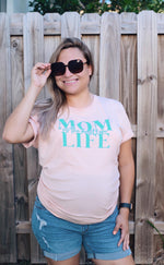 Mom Life Is The Best Life Unisex Tee (Mint Green)