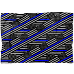 Simple Flags Thin Blue Line Fleece Blanket