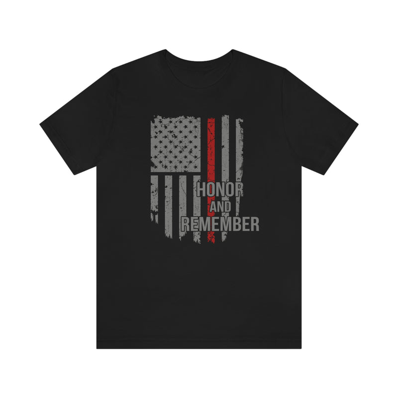 Honor and Remember © Unisex Tee (Thin Red Line)
