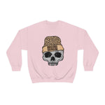 Freezing To Death Skull  Unisex Crewneck Sweatshirt