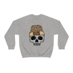 Freezing To Death Skull  Unisex Crewneck Sweatshirt