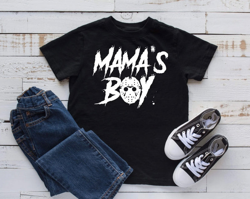Mama's Boy Youth Tee (White) // FINAL SALE