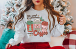All I Want For Christmas Is More Coffee (Retro) Unisex Crewneck Sweatshirt