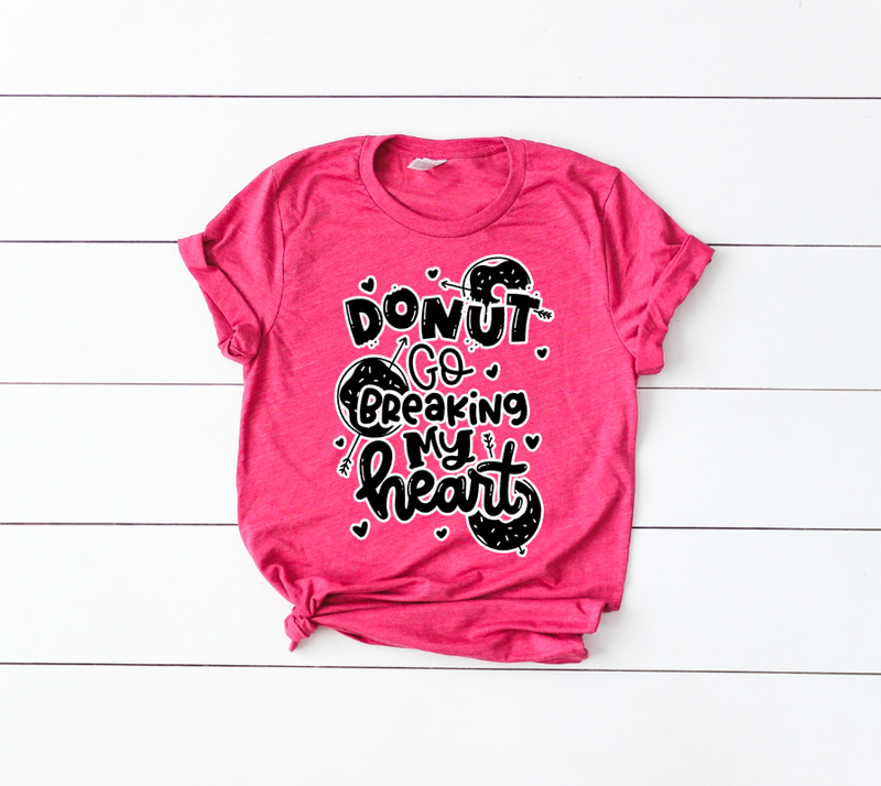 Donut Go Breakin My Heart Unisex Tee // DESTASH DEAL
