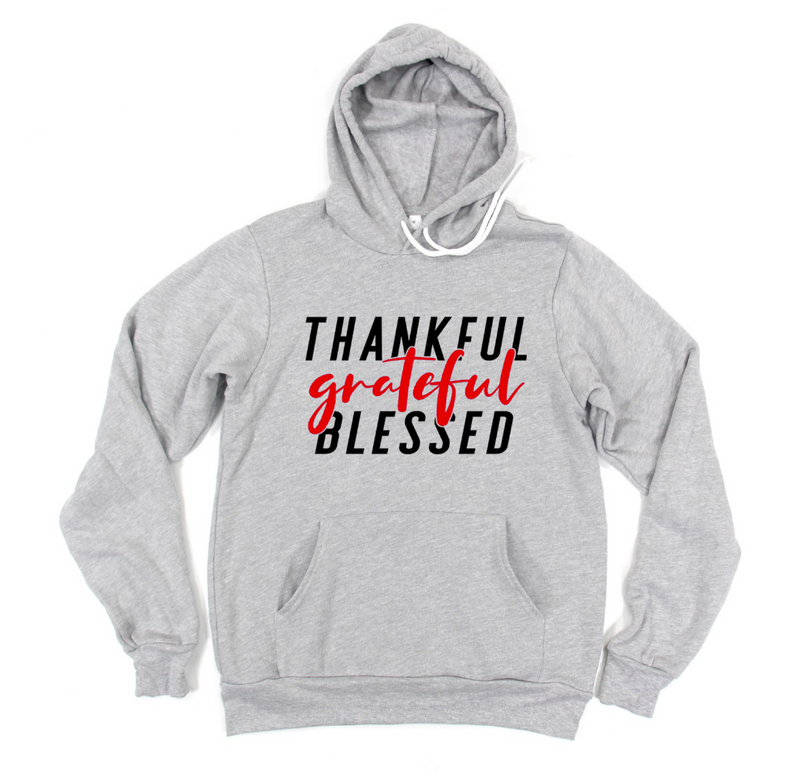 Thankful Grateful Blessed © (TRL) Unisex Pullover Hoodie