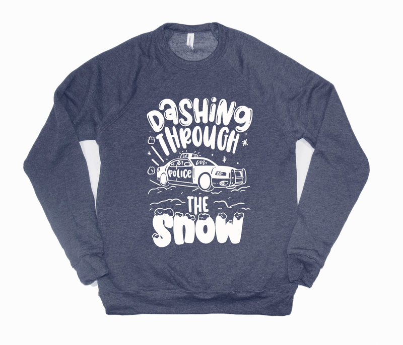 Dashing Through The Snow © (LEO) Unisex Crewneck Sweatshirt