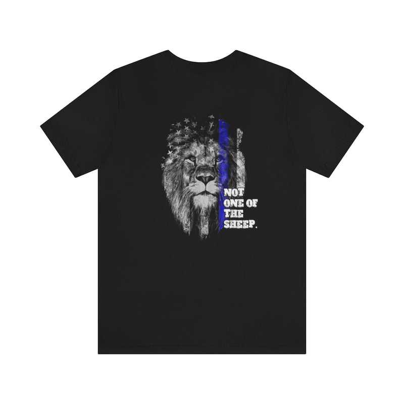 Not One Of The Sheep TBL Distressed Lion © Unisex T-Shirt
