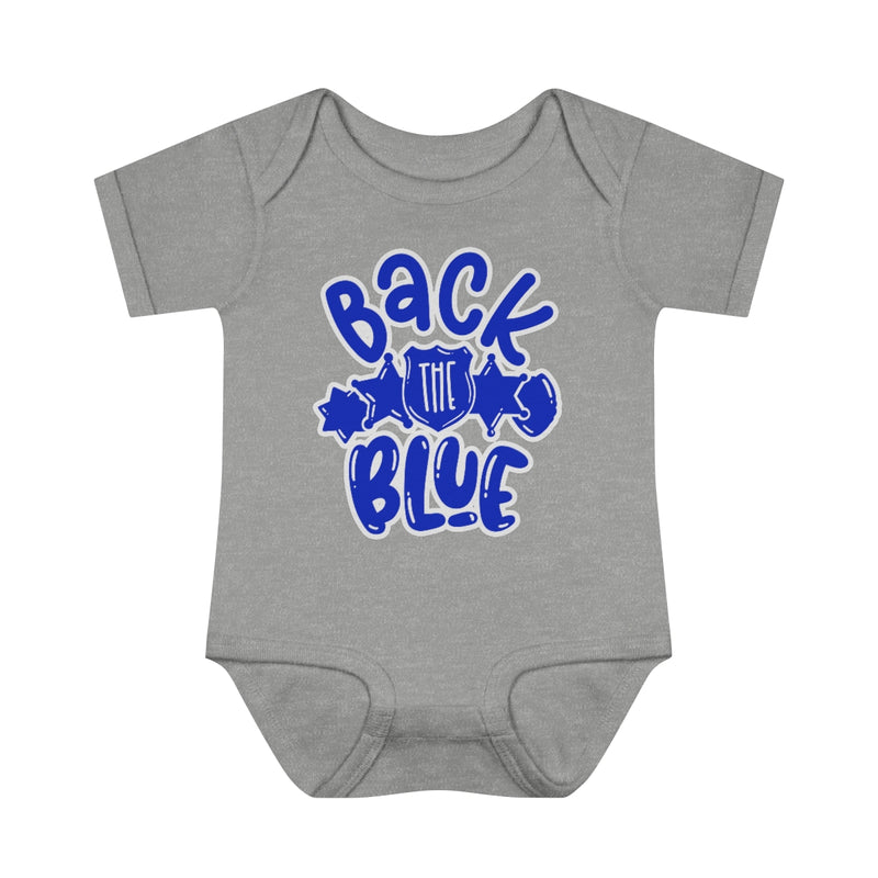 Back The Blue Badge Emblems © Infant Bodysuit
