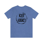 Iced Coffee Addict © Unisex Top (Black)