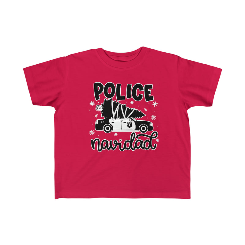 Police Navidad © Toddler Tee