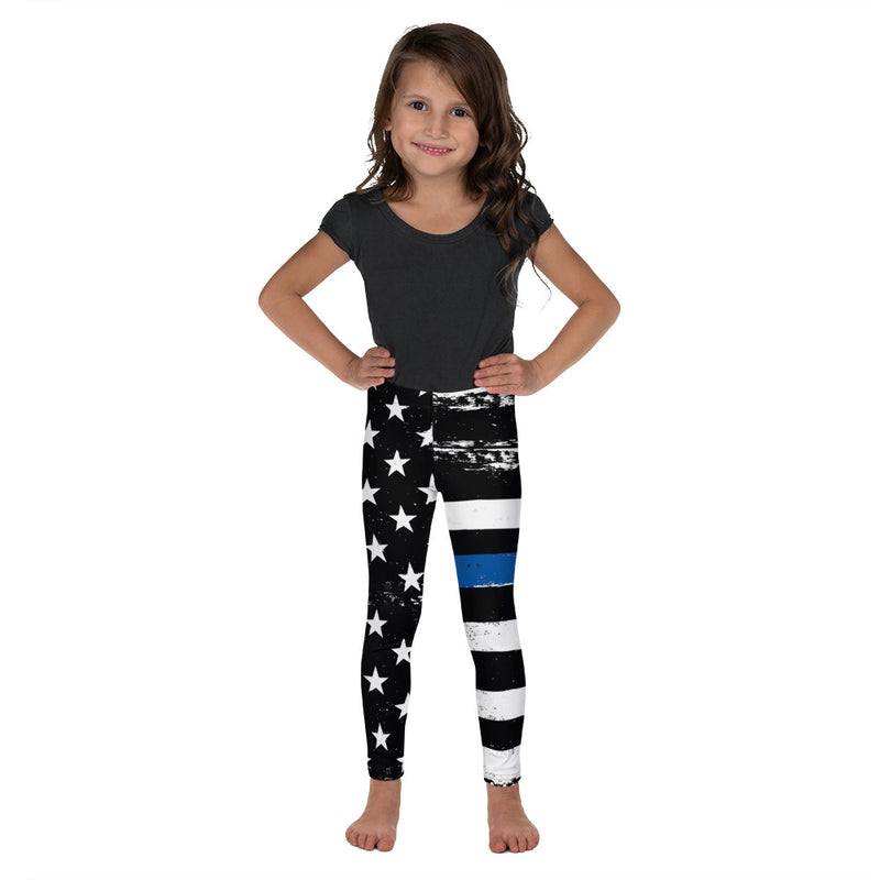 TBL Distressed Stars and Stripse Kid's Leggings
