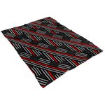 Simple Flags Thin Red Line Fleece Blanket