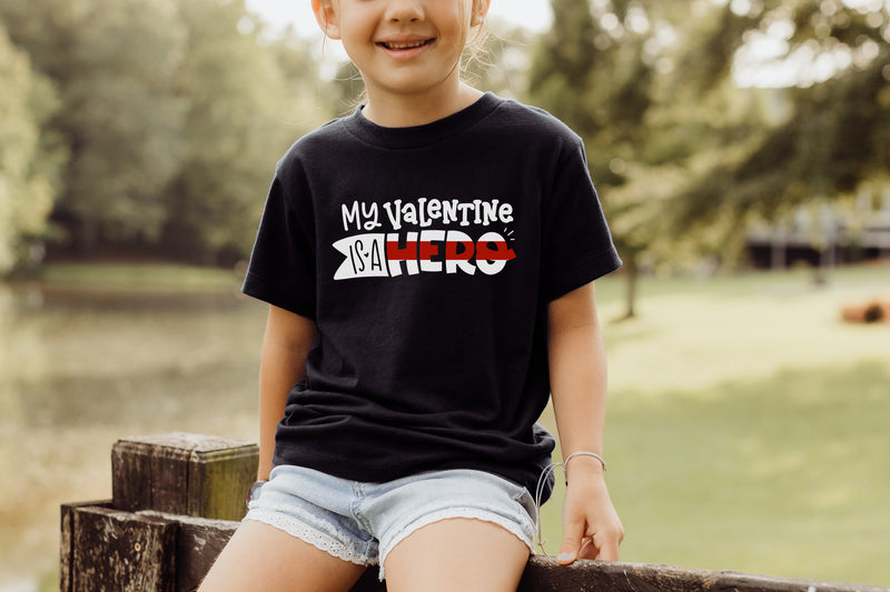 My Valentine Is A Hero © Youth Tee (Thin Red Line)